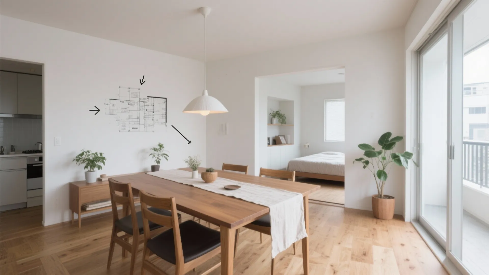 Tips 1: 3DKの“核”を決めると、東京小戸型でも迷わない