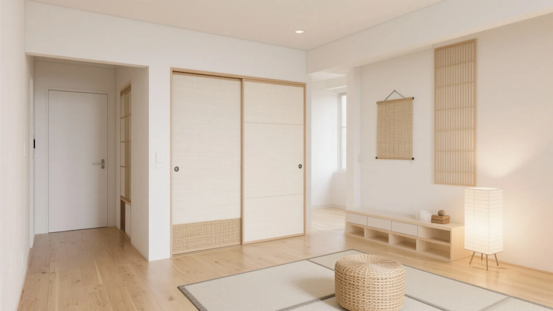 色と素材：小さく見せないための日式配色と質感