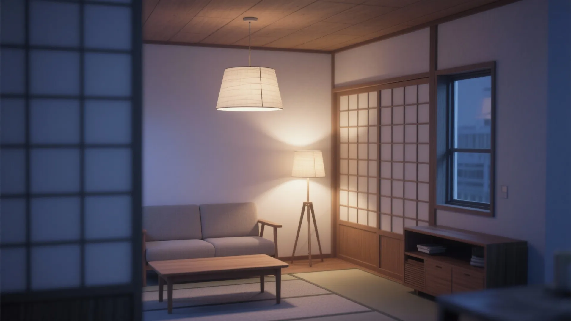 Tips 5: 色は“中間色＋素材感”で構成し、光のルートを設計する（日式風格×東京小戸型）