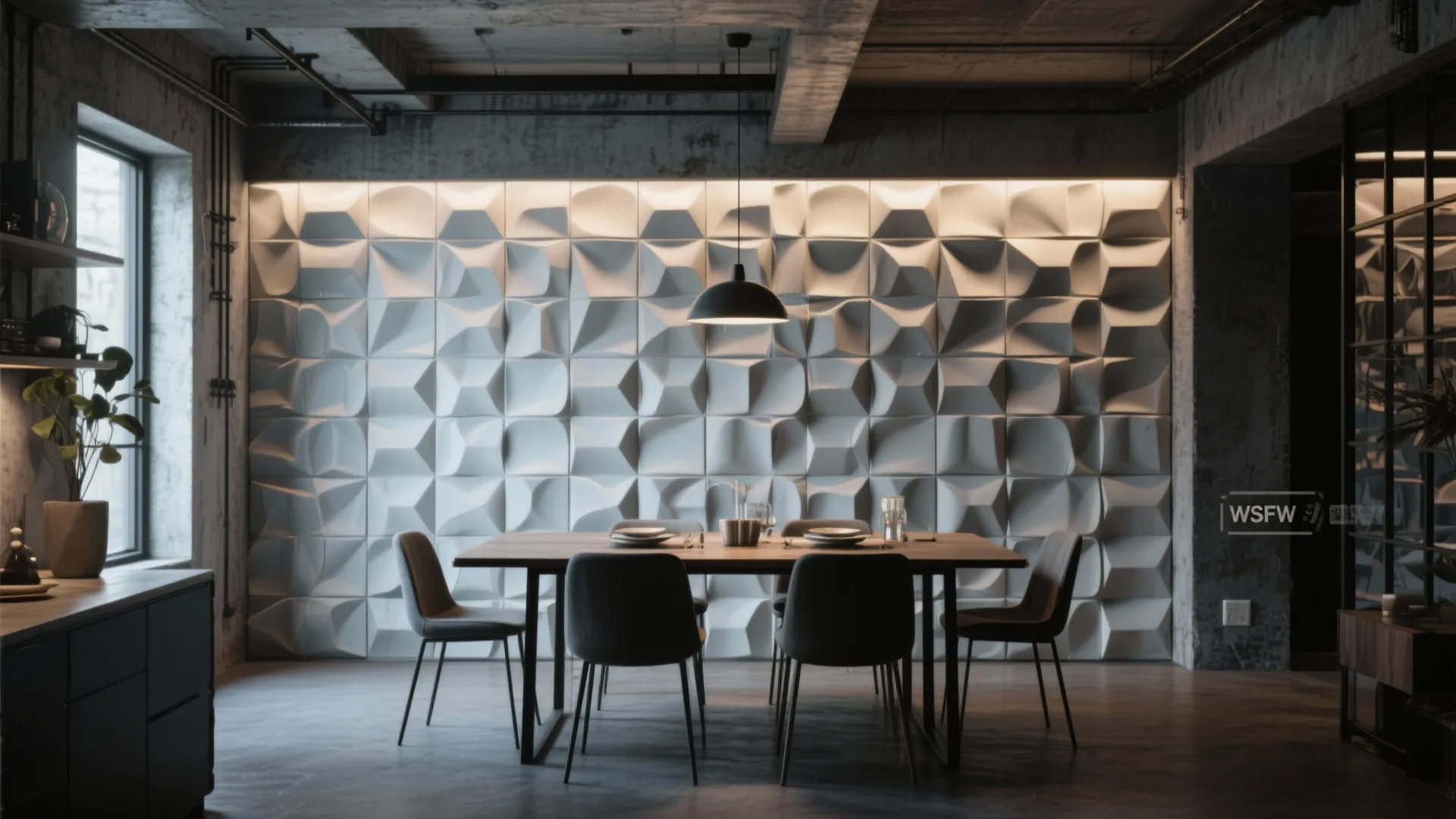 5. Textured 3D Wall Tiles