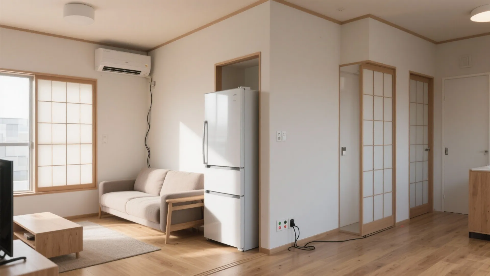 家電配置×配線の見直しで待機電力とムダ運転を削減（動線规划とセットで）