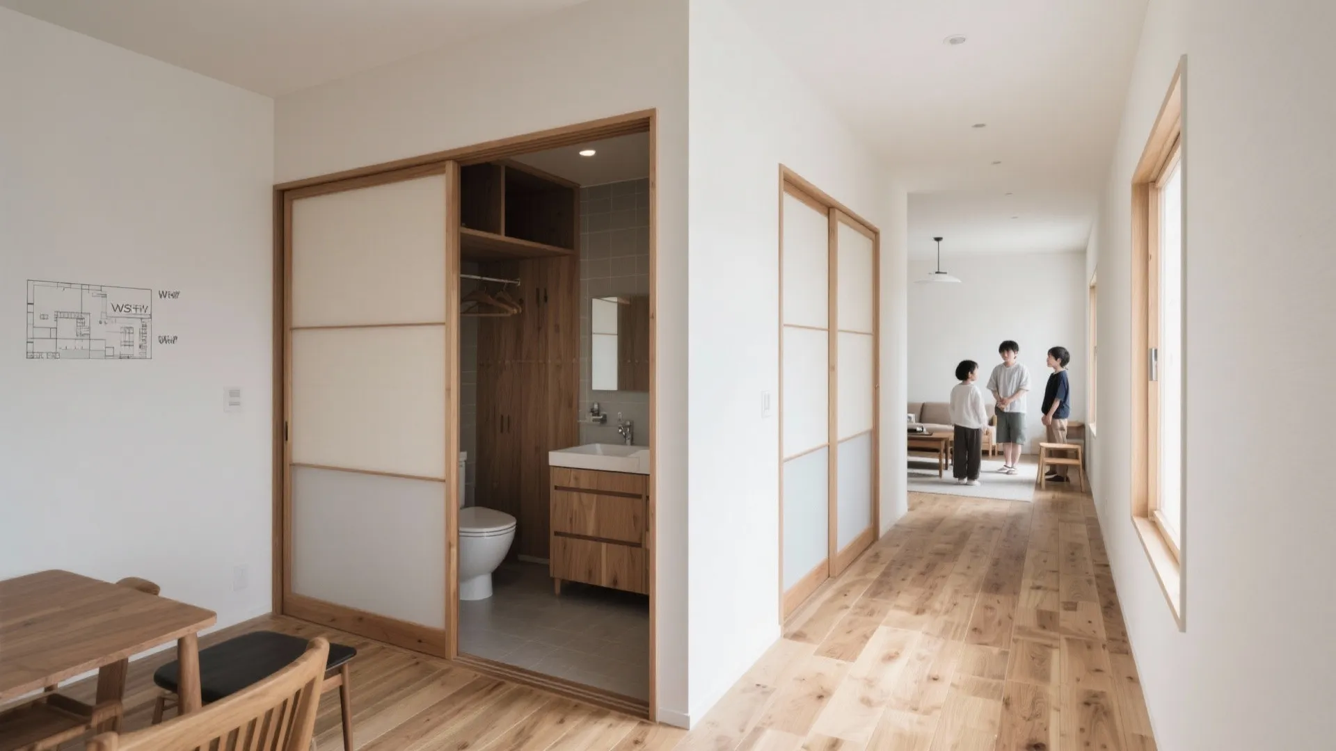 Tips 3: LDKの回遊動線で“置き場の渋滞”を解消（動線計画）