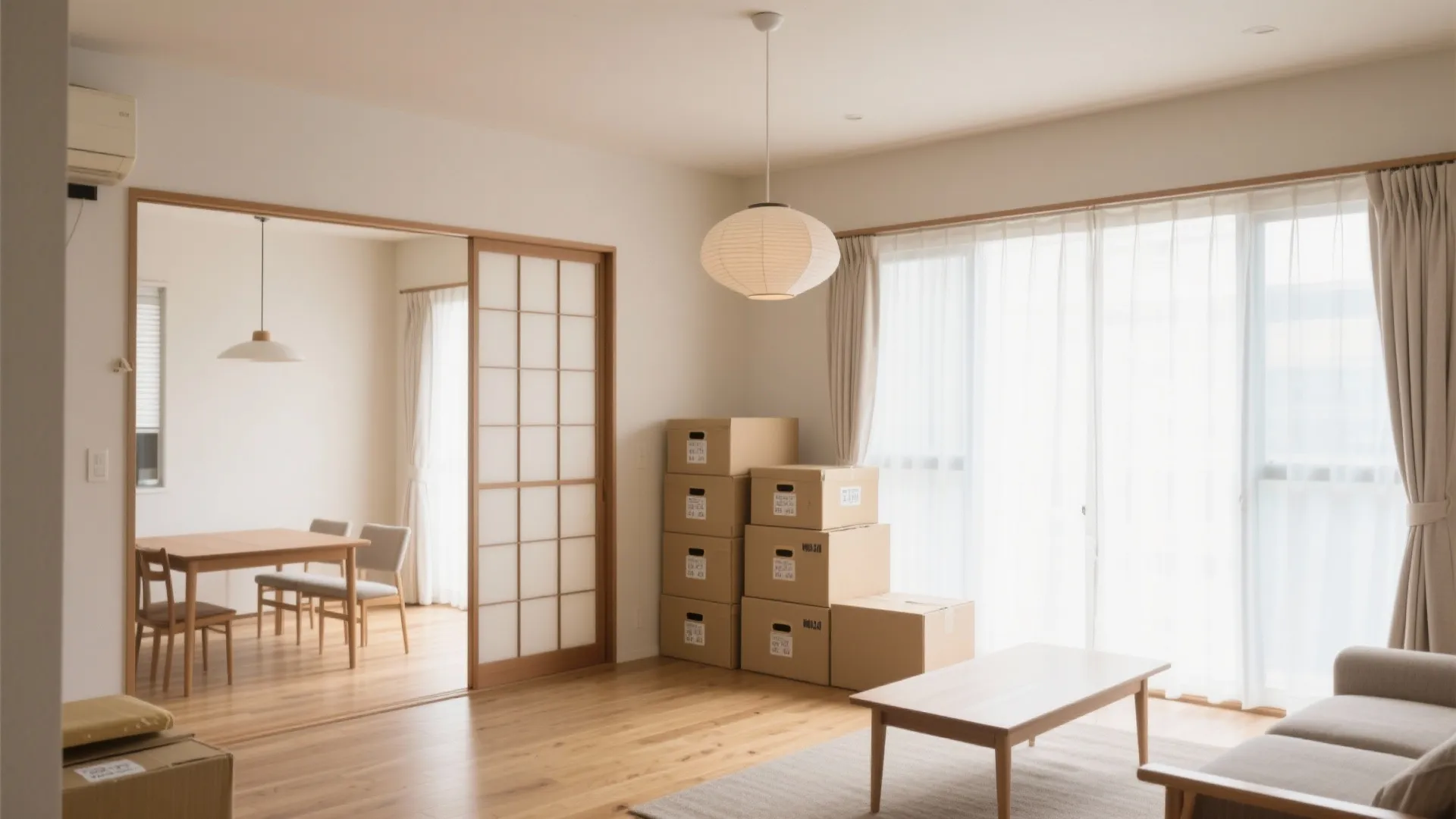 3LDK引越し費用の目安と日本室内デザインの知恵