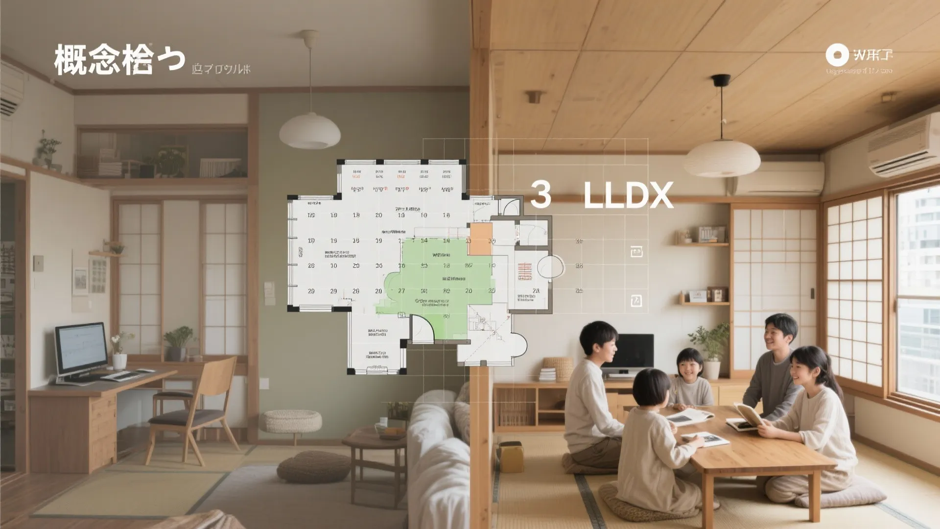 部屋配分の正解は家族の“時間割”で決める：東京・大阪・京都で変わる暮らし方