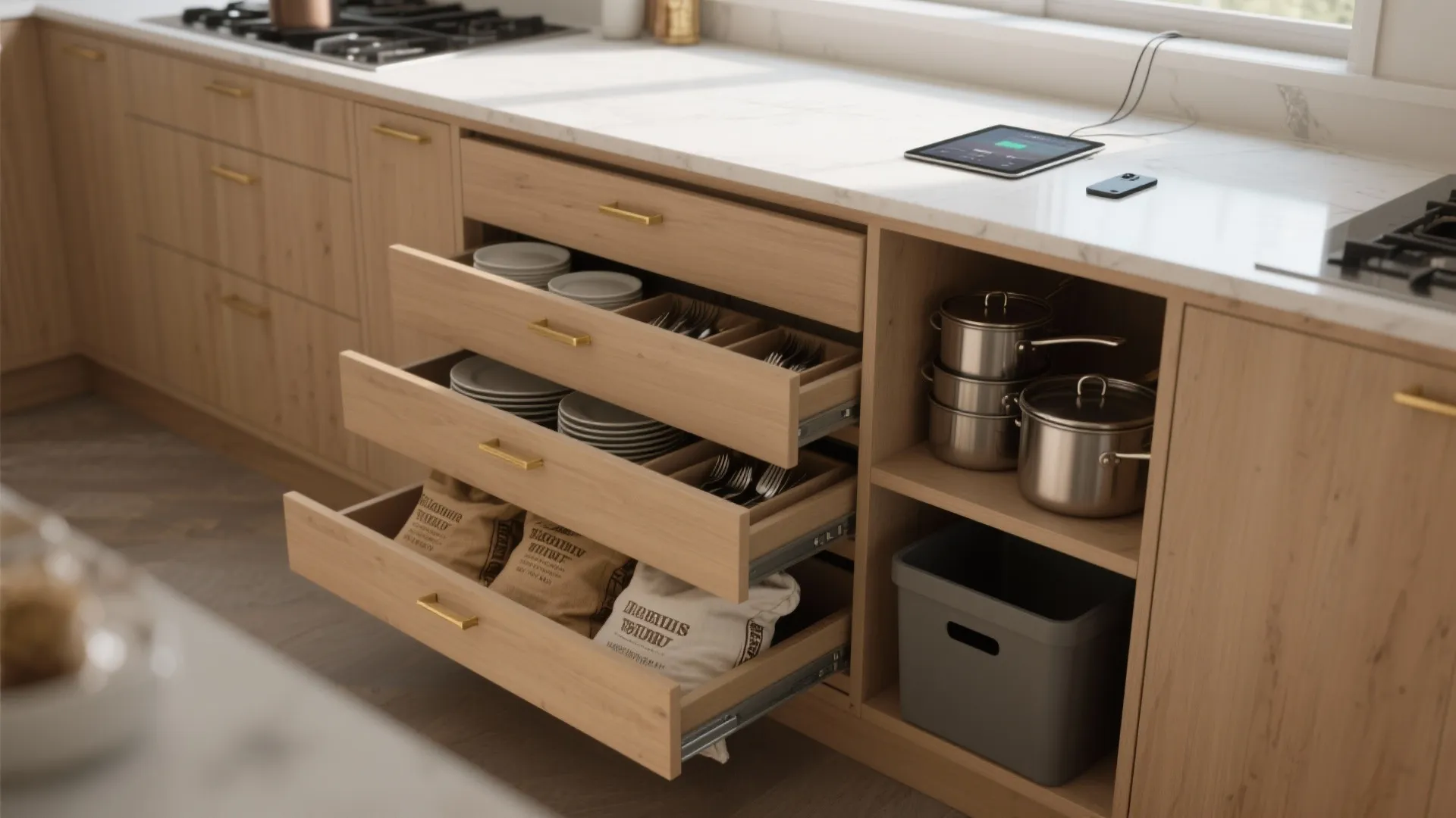 4-Drawer Kitchen Unit Ideas: Space-saving kitchen design: 5 clever ways to use a 4-drawer kitchen unit