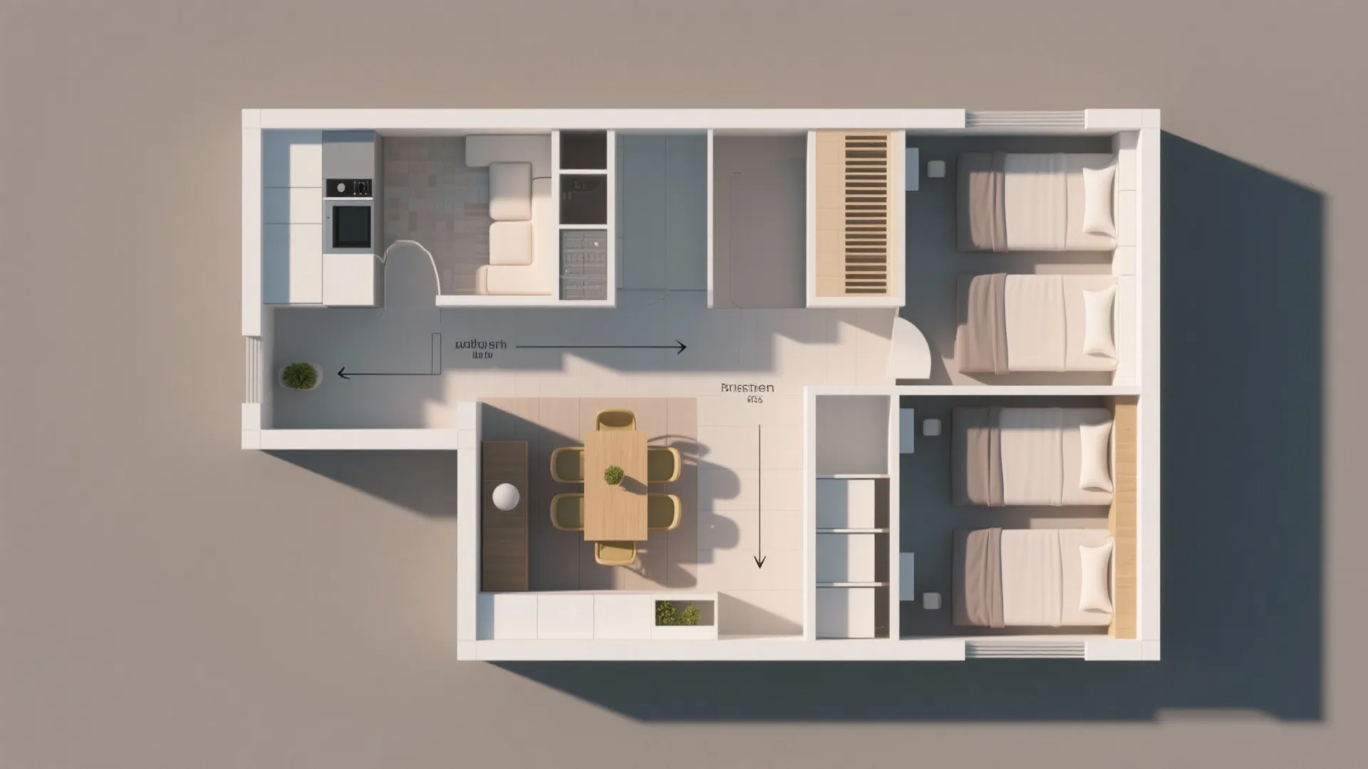 How I Organize a 4 BHK Floor Plan Step-by-Step