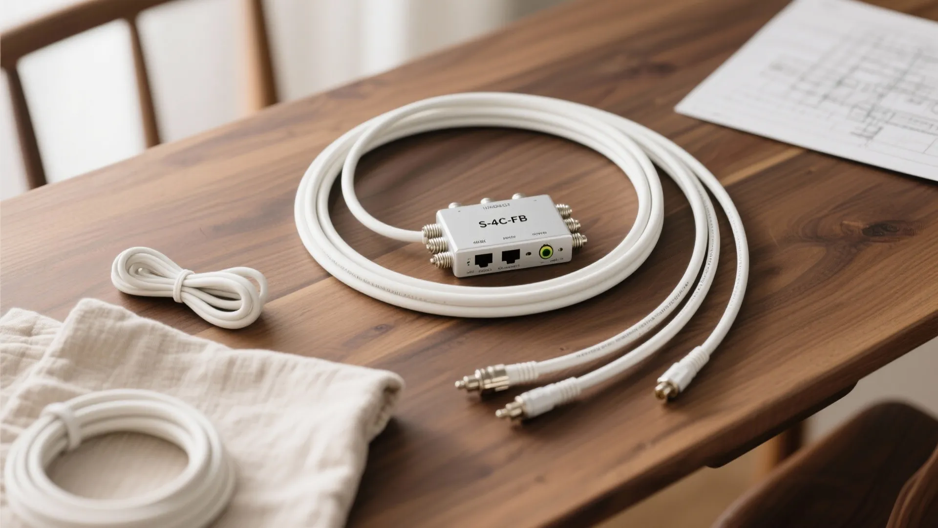 Tips 2: 4K/8Kに必須の伝送経路—同軸ケーブル・分配器・ブースターの「規格」を揃える（收纳技巧と同じ発想）