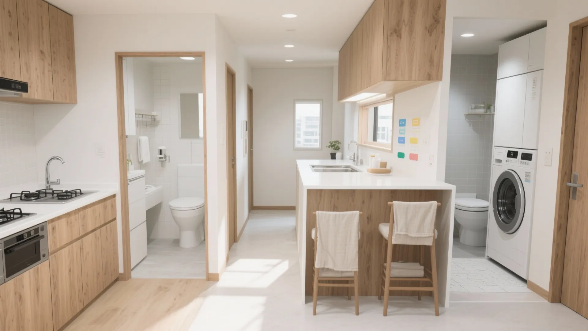 Tips 1: 4LDKを“機能で割り当てる”—家族の動線計画（動線規模を可視化）