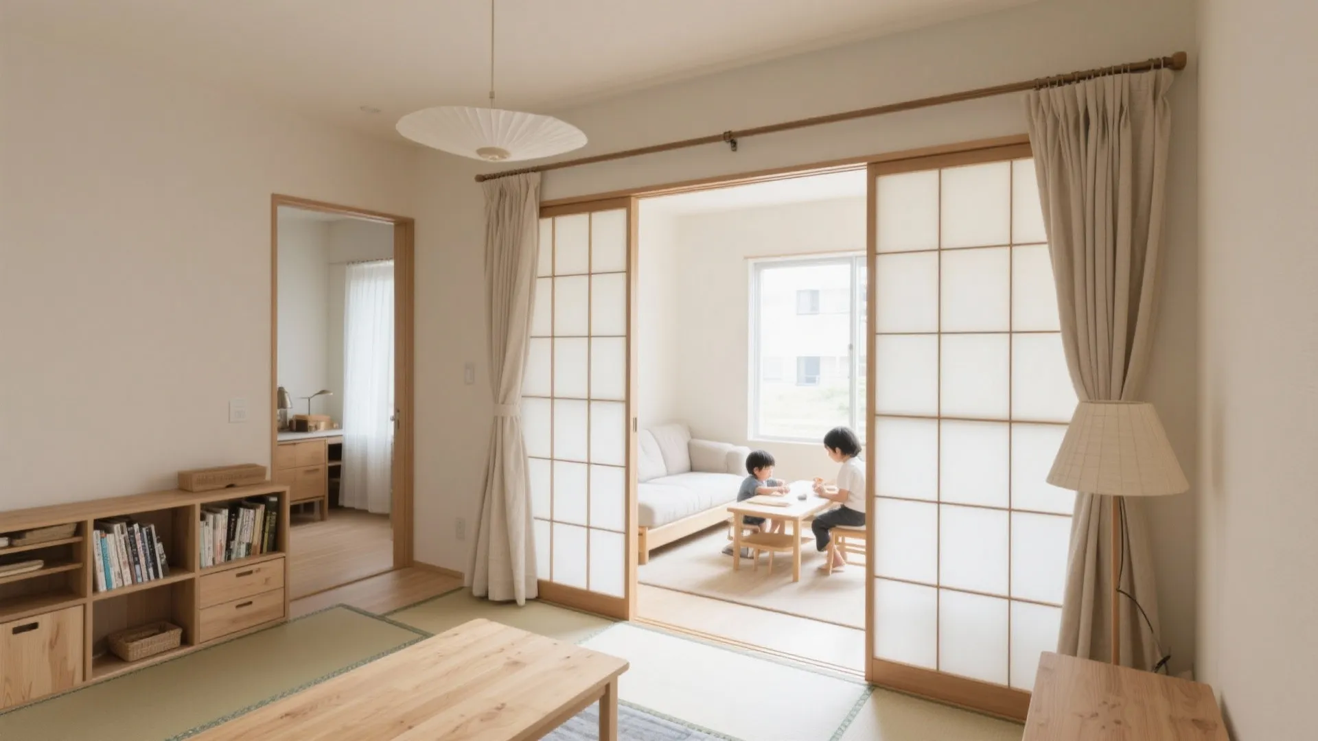 Tips 2: 4LDKは“可変の1室”が肝。将来は仕切り、今はプレイルーム（东京小户型）