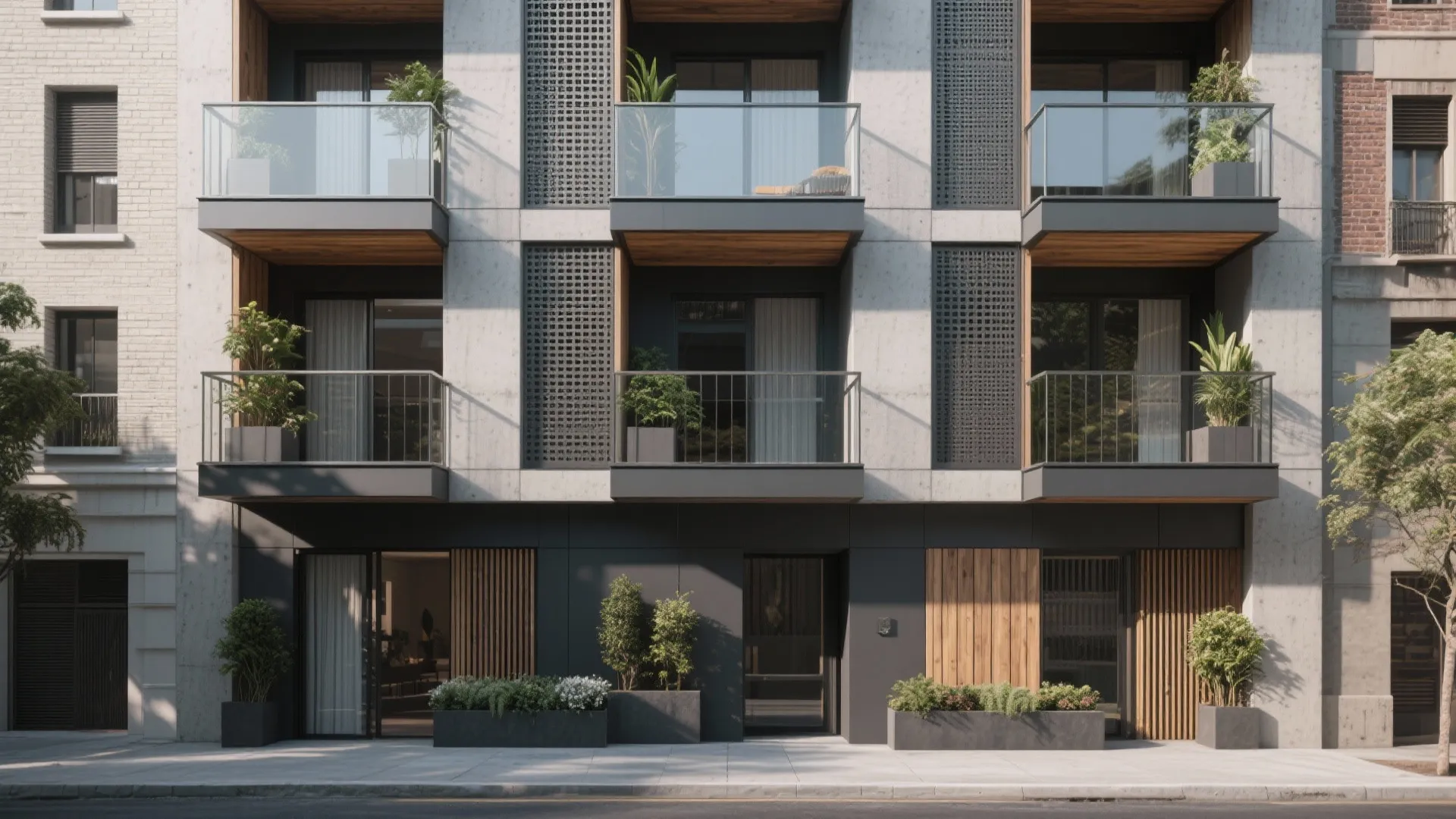 5 3ds Max Exterior Design Ideas for 4-Story Balconies: Front-side balcony façade strategies with real 3ds Max workflows, code-aware details, and energy-smart shading from a senior designer