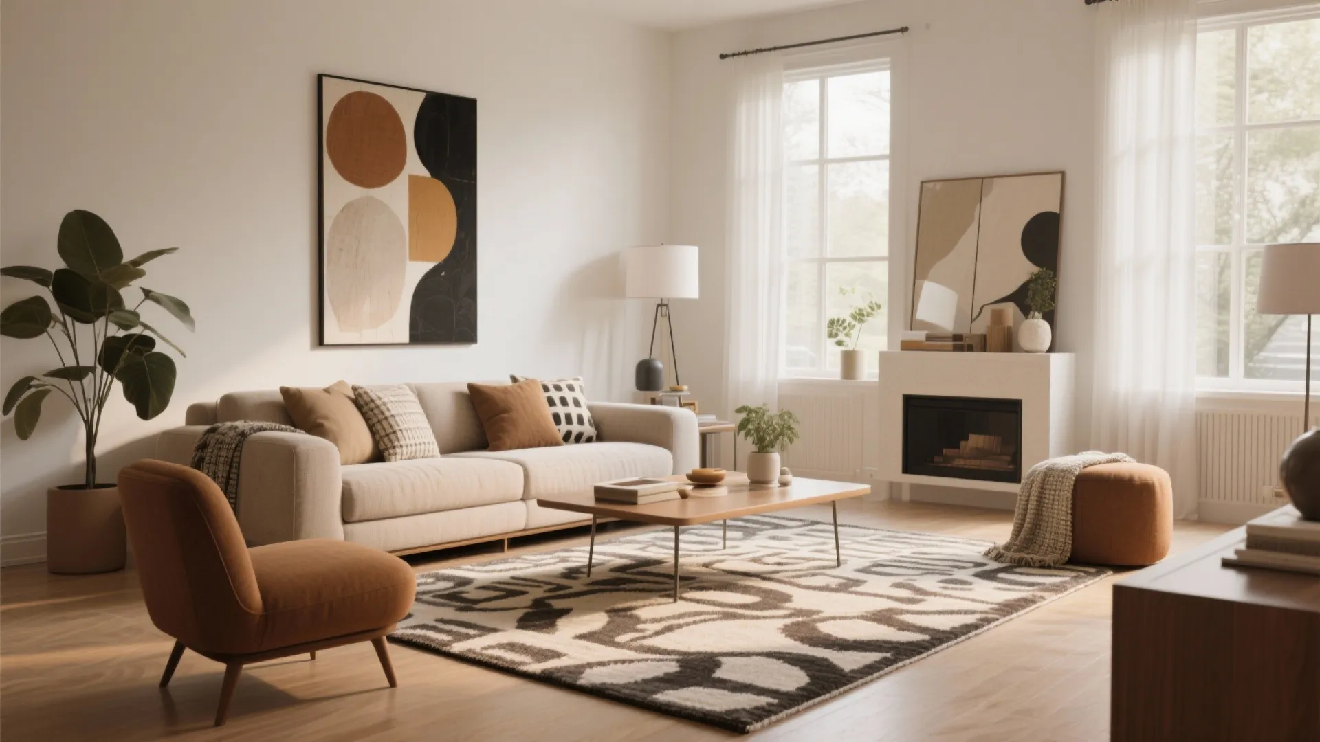 10 Smart Ways to Style a 4x6 Rug in Your Living Room: Small size rugs can still make a big impact – here’s how I’ve styled 4x6 rugs to transform living spaces