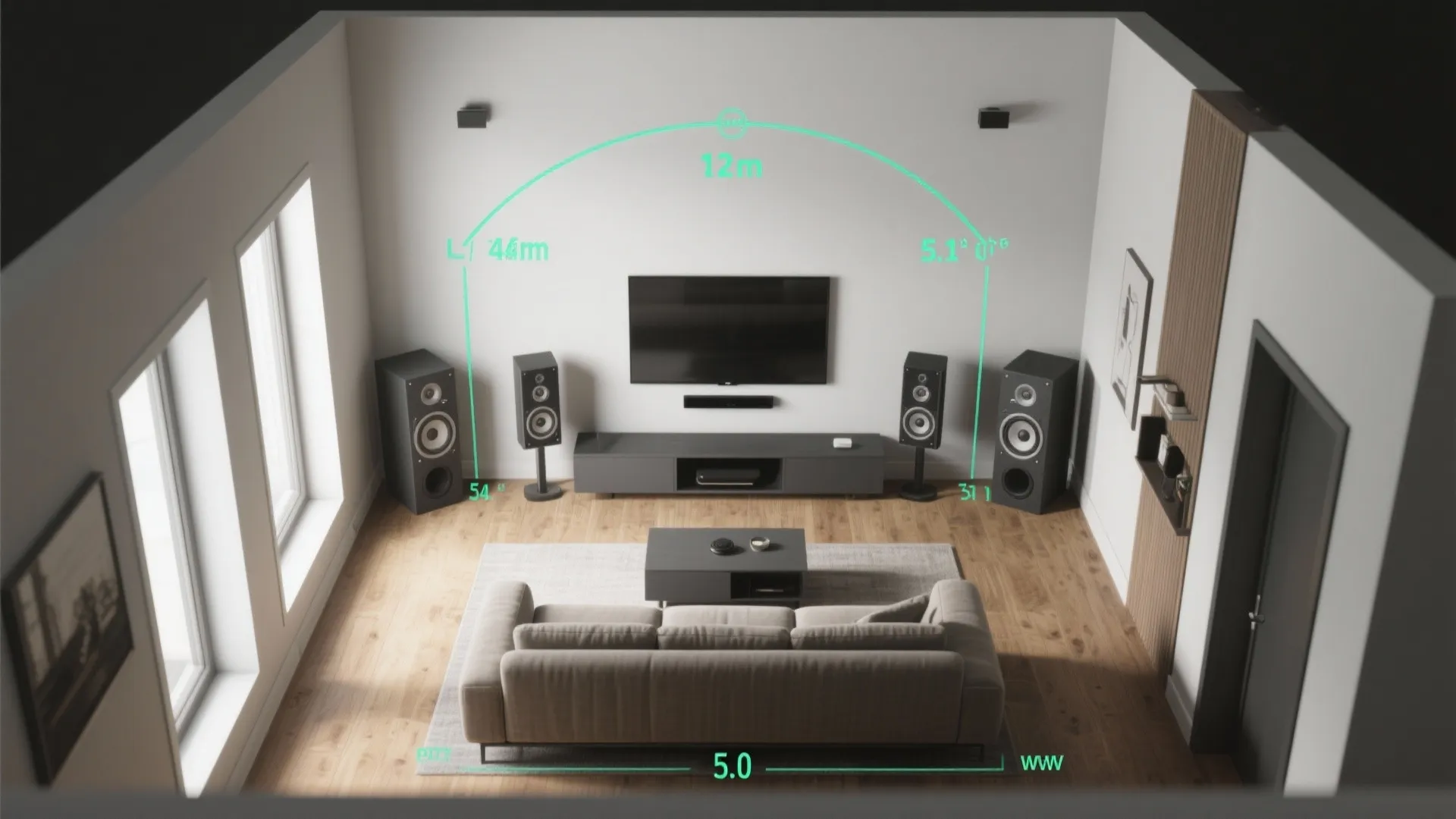 Dialing Angles and Heights: Get the 5.1 Geometry Right