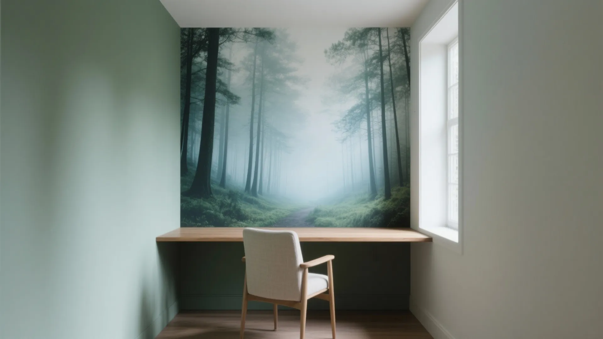 Panoramic Nature 5D Murals to Extend Narrow Rooms