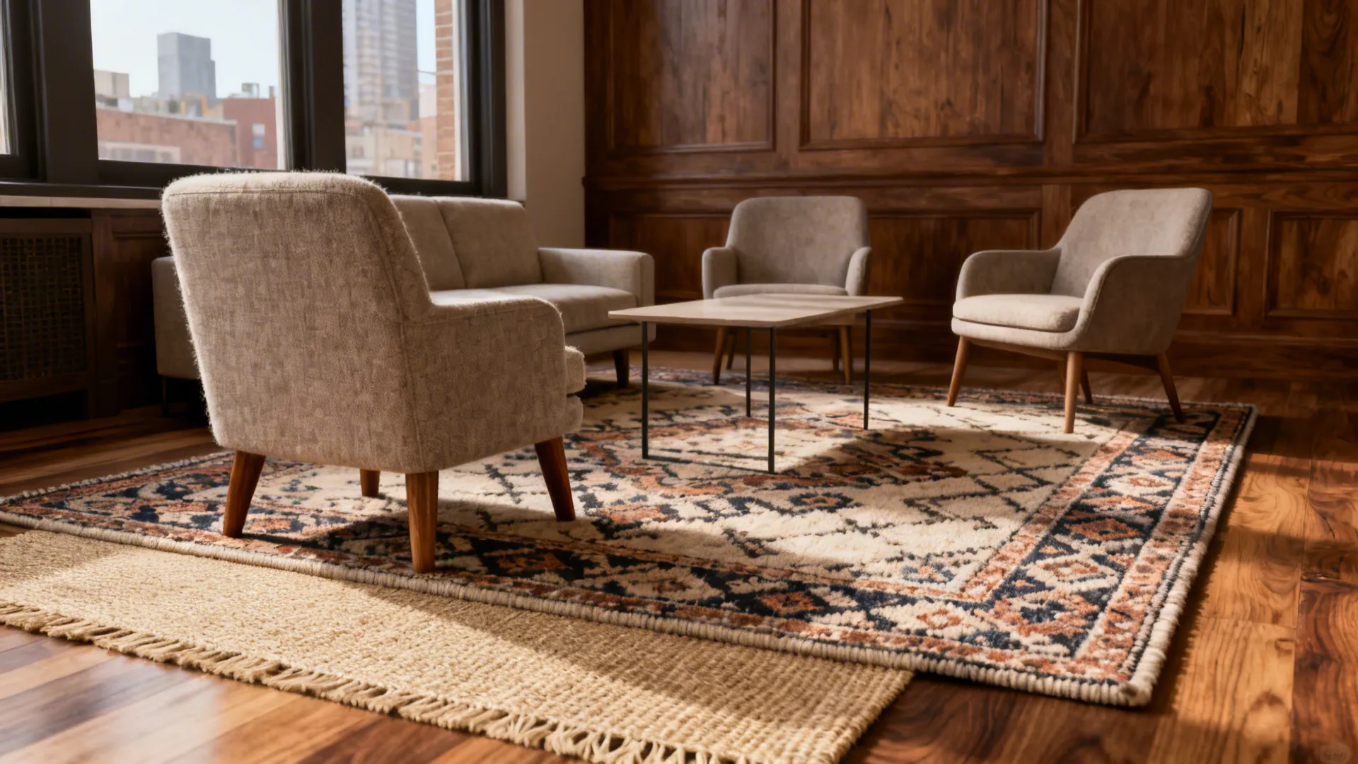 Is a 5x7 Rug Big Enough? 5 Small-Space Living Room Ideas