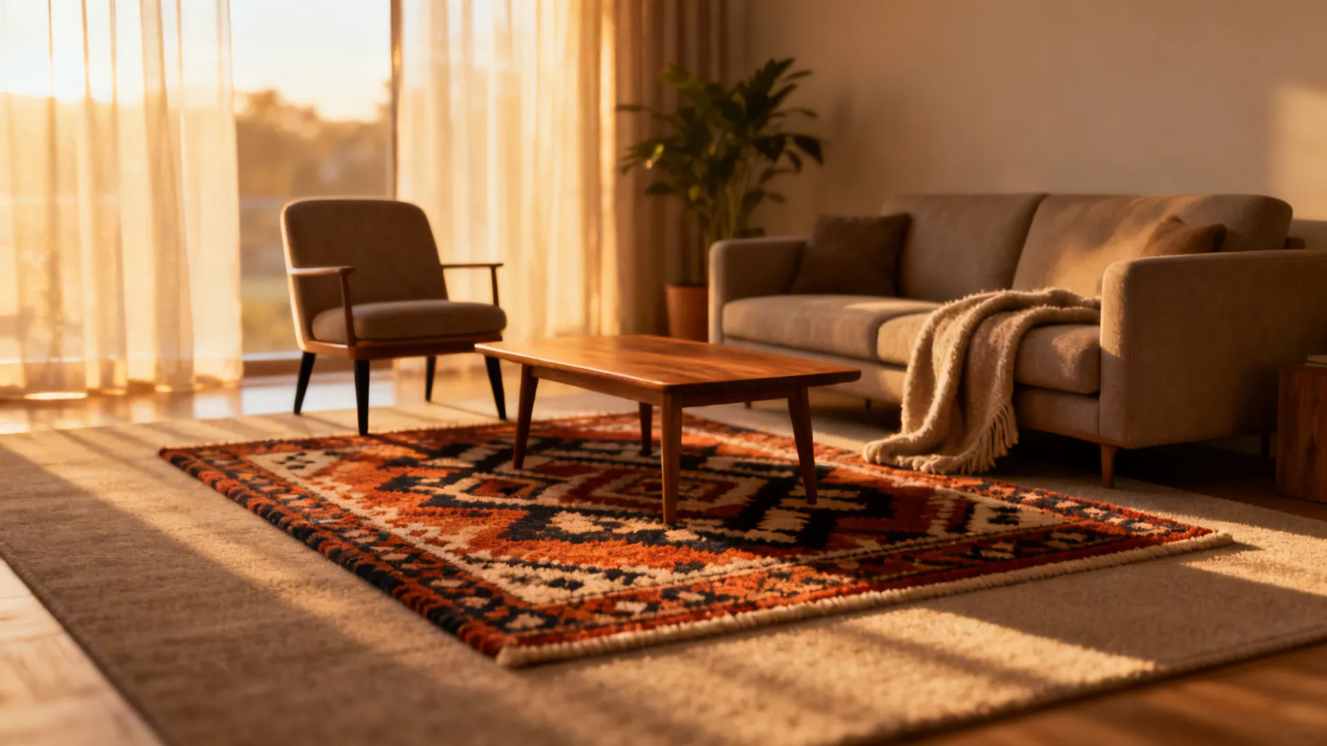 5x7 Rug in Living Room Feels Too Small? Fix the Layout