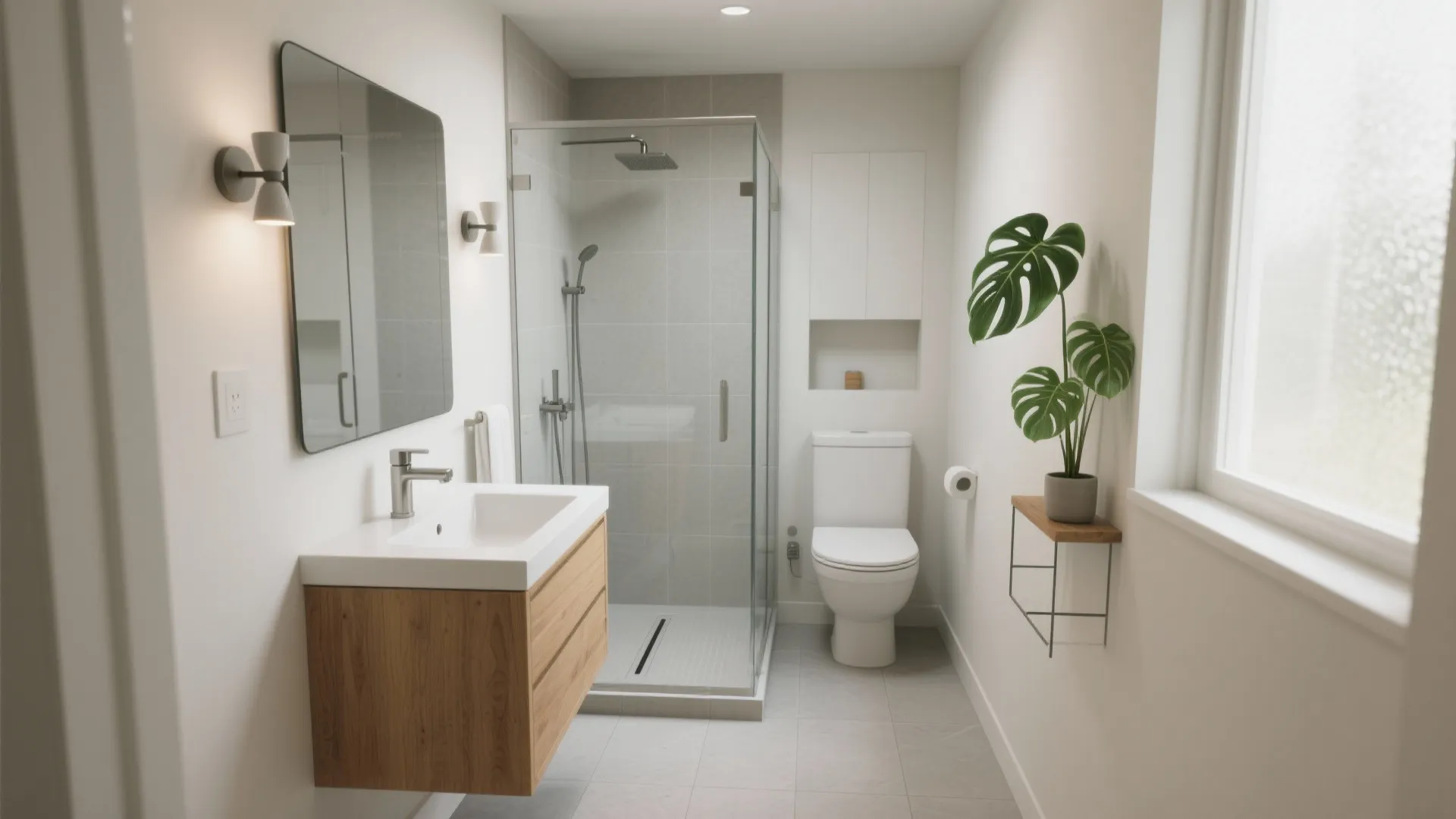 5’ x 8’ Bathroom Design: 5 Clever Ideas: How I squeeze function, style, and storage into a compact 5’ x 8’ bath without it feeling cramped