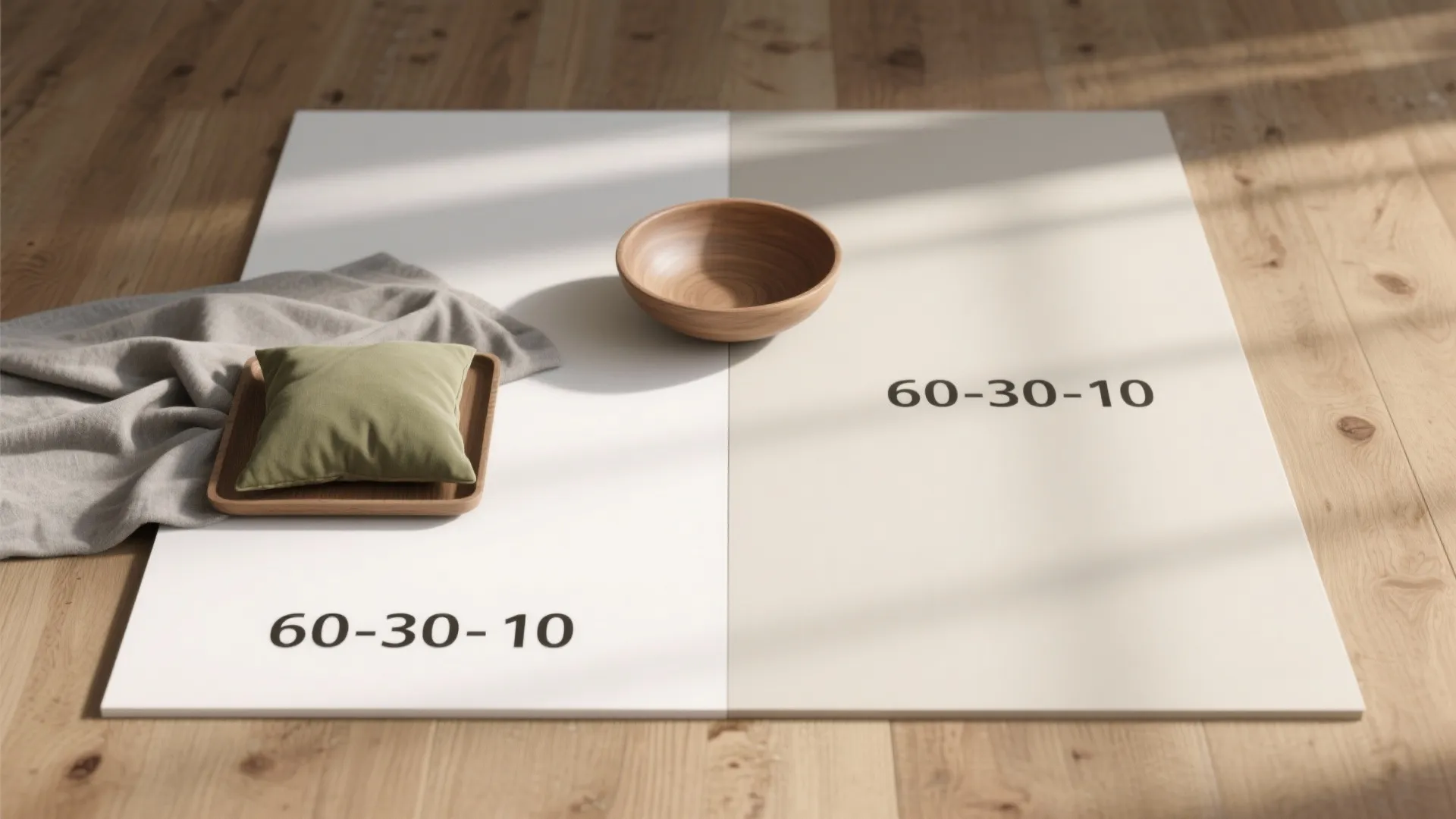 The 60–30–10 Rule With One Soft Accent