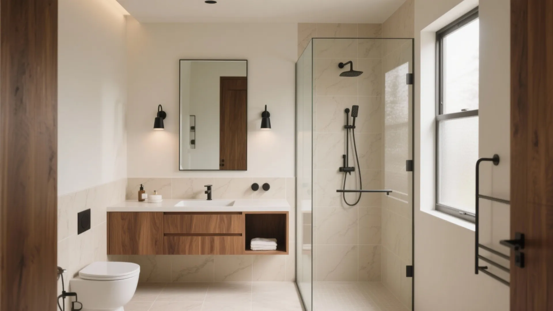 5 Ideas for 6 feet by 8 feet bathroom design: Small-space bathroom design that feels bigger, functions smarter, and looks timeless—five proven ideas from a senior interior designer.