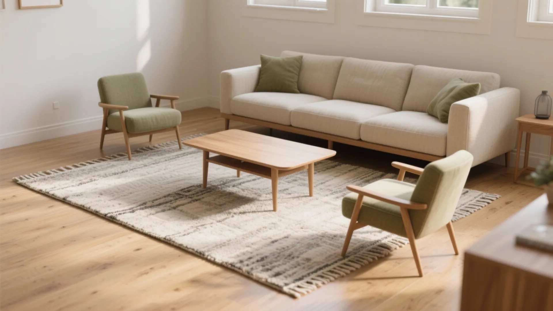 Go Larger Than You Think: 5x8 or 6x9 in Tight Rooms