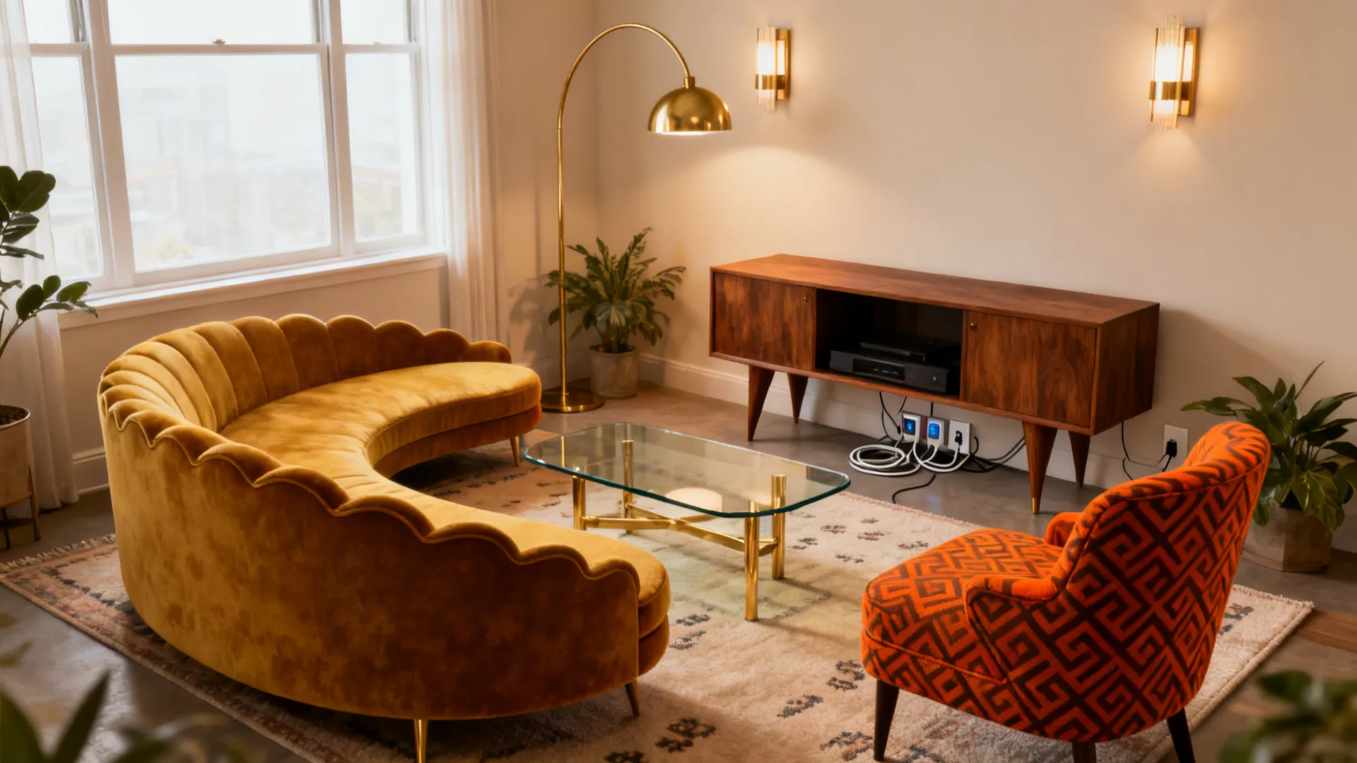 5 Retro 70s Living Room Furniture Ideas