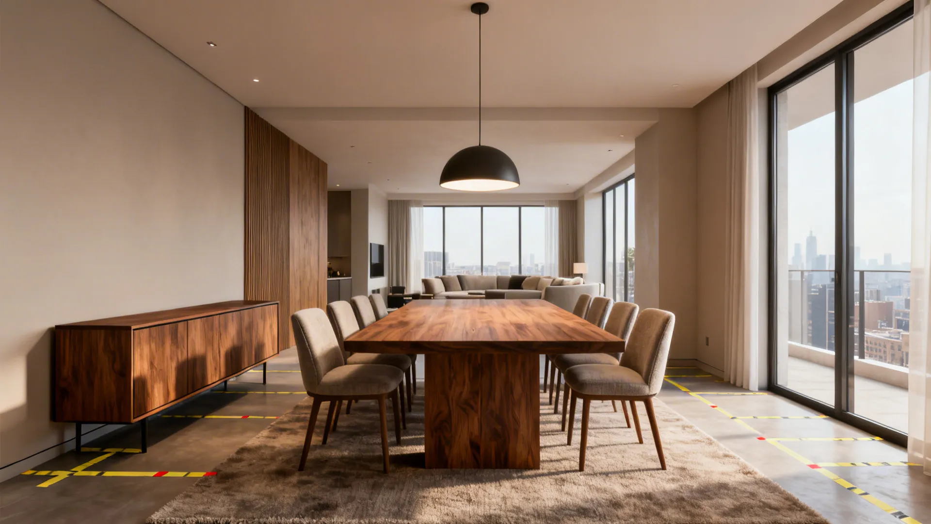 Room Size for 8-Seater Dining Table: 5 Smart Ideas