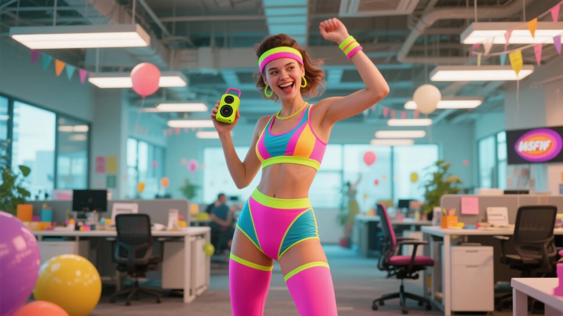 4. 80s Aerobics Instructor