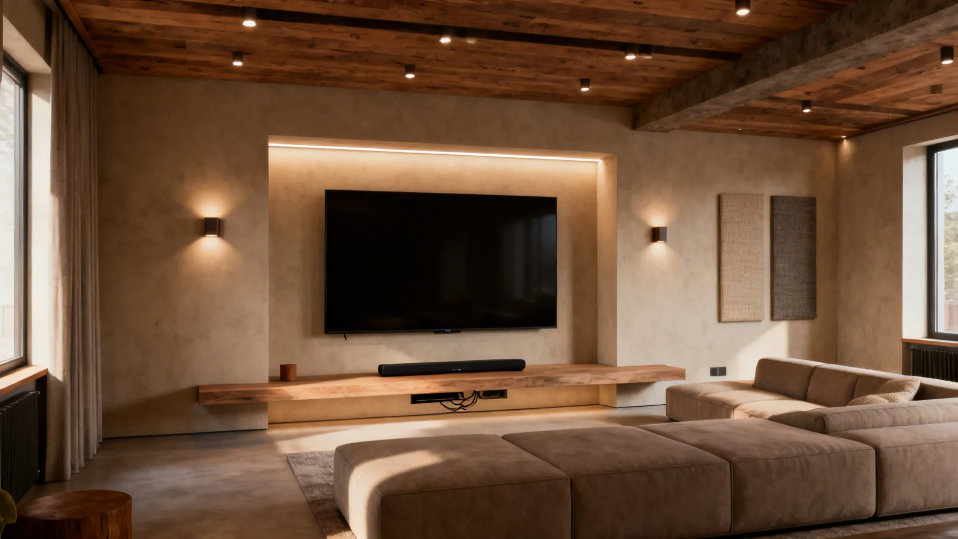 85-Inch TV Living Room Ideas
