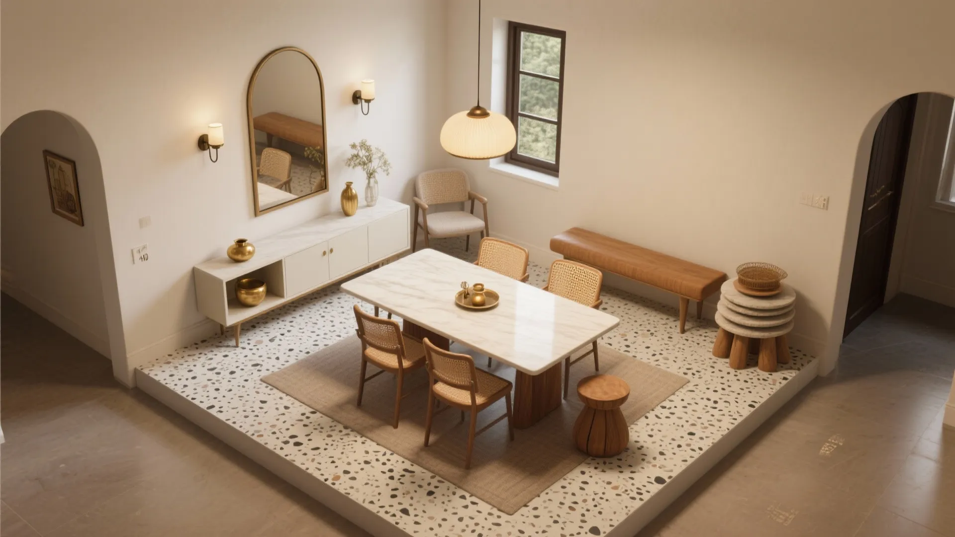 Putting It All Together: A Sample 8x10 Dining Plan