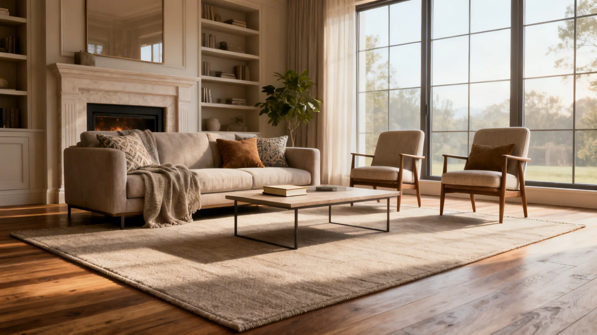 Place an 8x10 Rug: 5 Easy Living Room Ideas: Practical, stylish ways to place an 8x10 rug in different living room layouts — from tiny apartments to open-plan spaces.