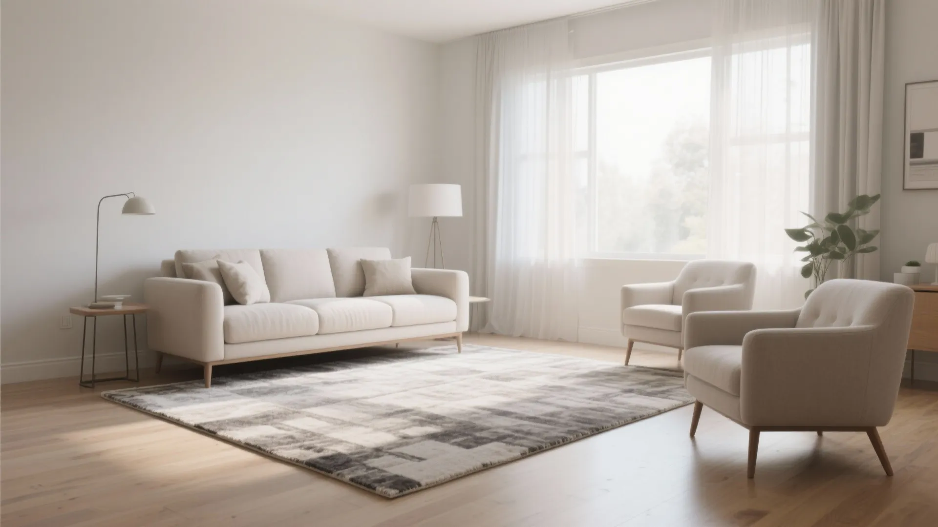 1. 8x10 Area Rug for Balanced Coverage