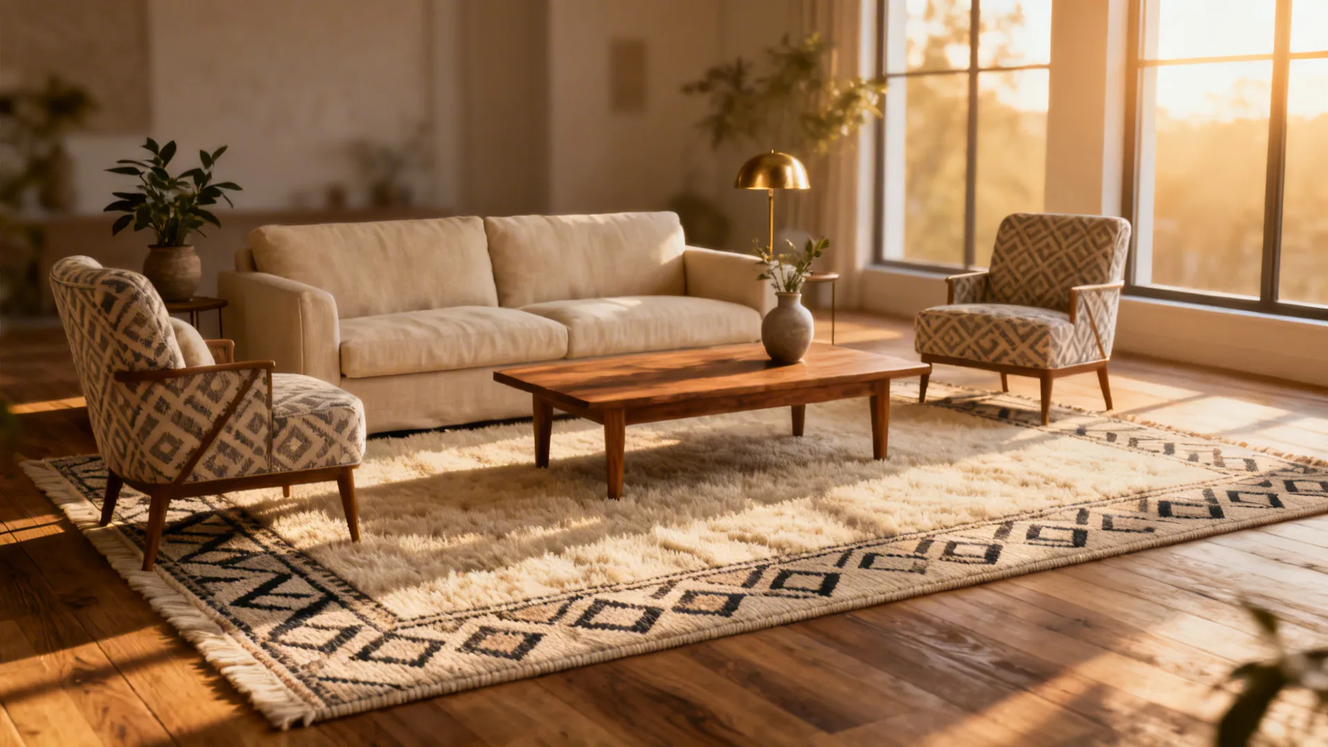 Will a 9x12 Rug Crowd Your Living Room? 5 Layout Fixes