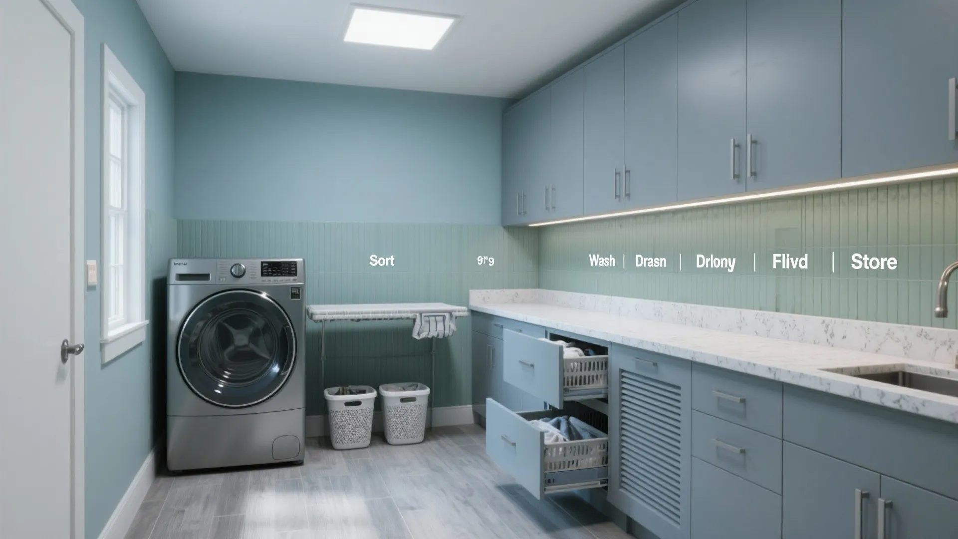 9x5 Laundry Room Layout Plans for Small Spaces: Maximize Efficiency in Your Laundry Room with Smart Designs