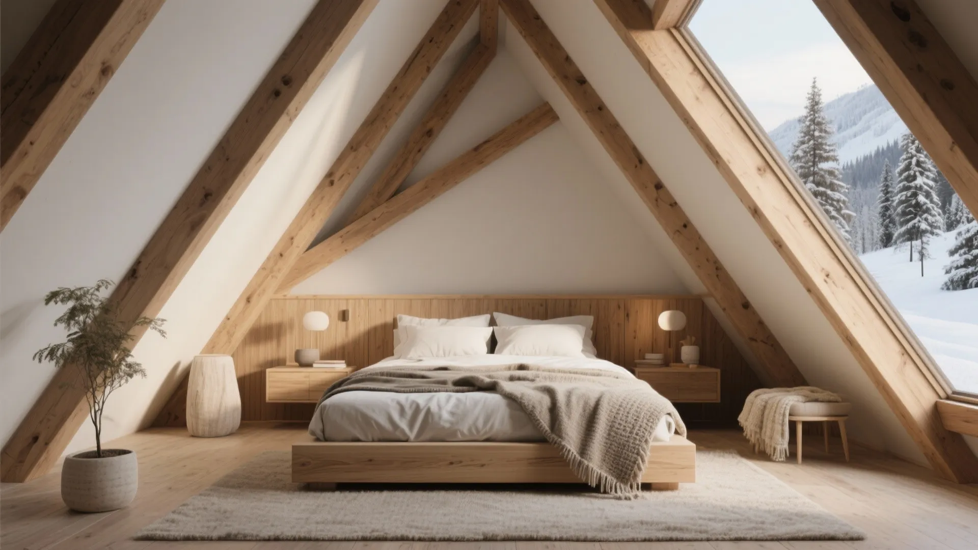 A Frame Bedroom Ideas: Tips and Inspiration for Decorating Your A Frame Bedroom