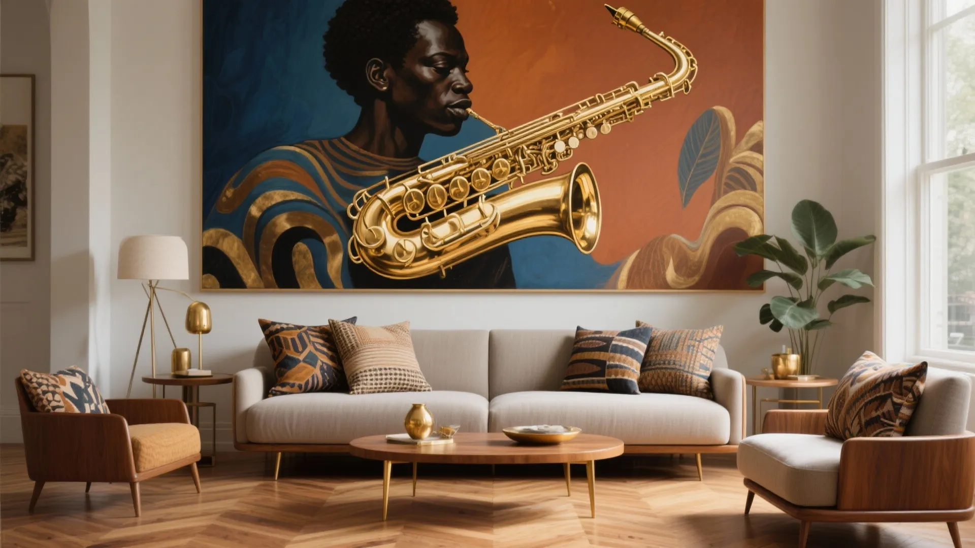 African American Wall Paintings — 5 Inspiring Ideas: Fresh, small-space friendly wall painting ideas that celebrate African American art and make any room sing