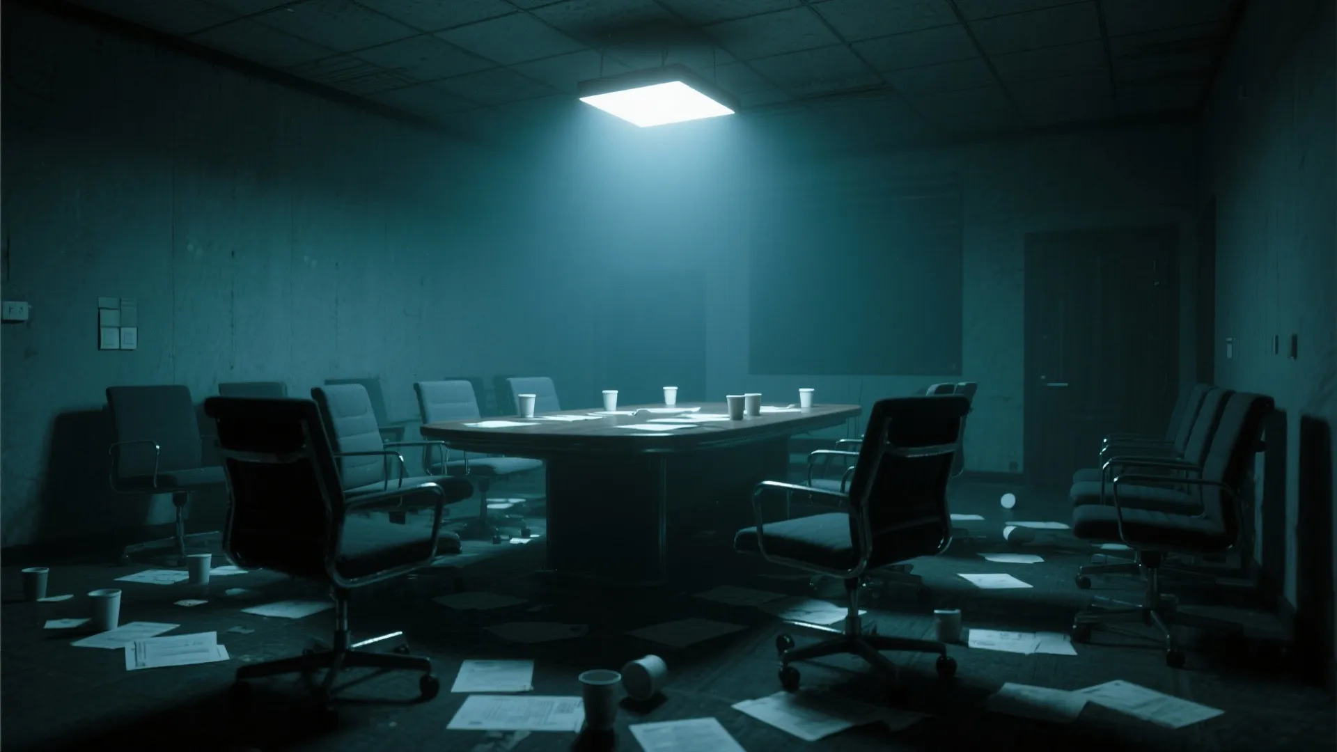 3. Abandoned Conference Room