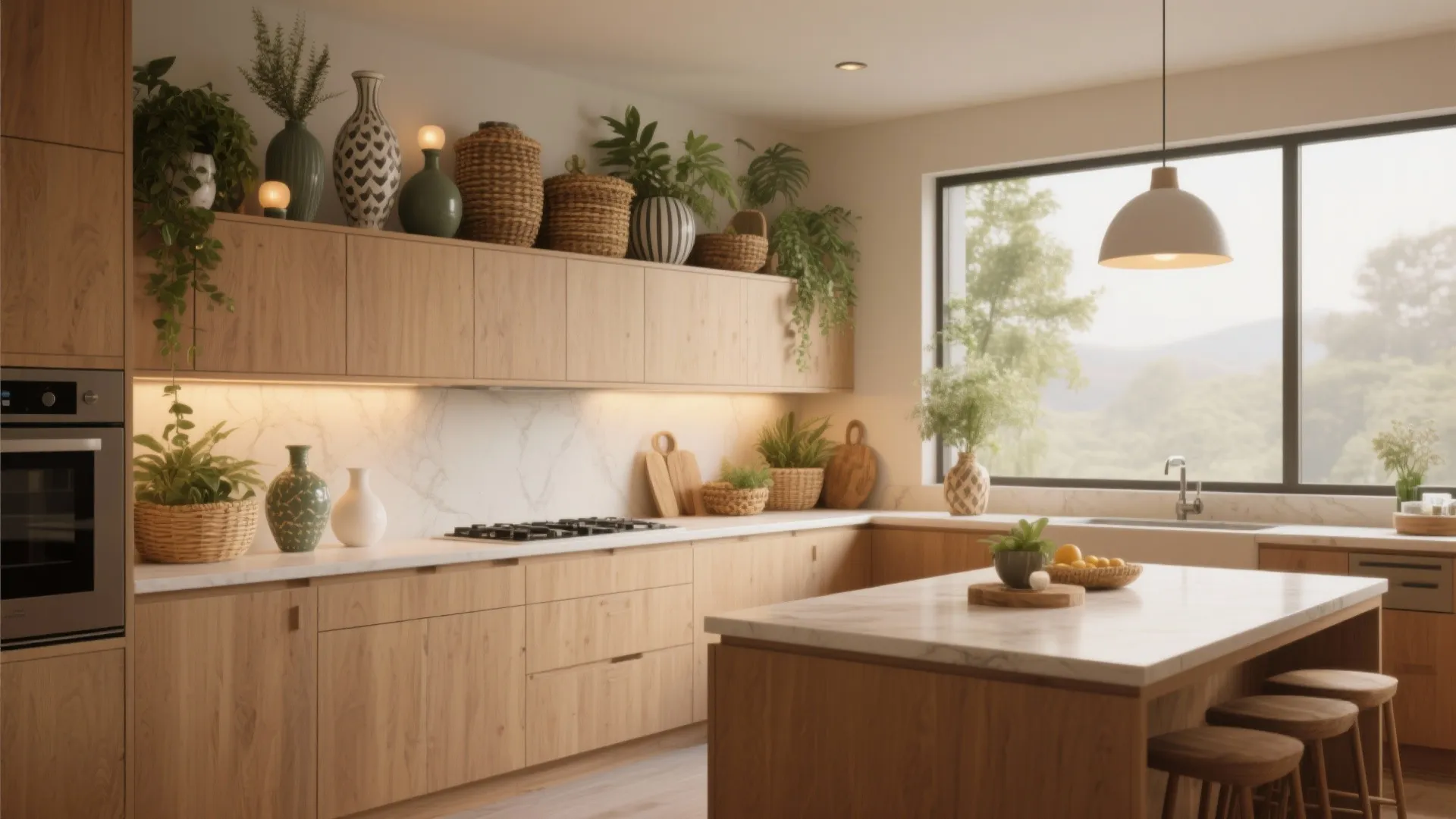 10 Creative Above Kitchen Cabinet Ideas: My favorite ways to make that forgotten space above your cabinets shine