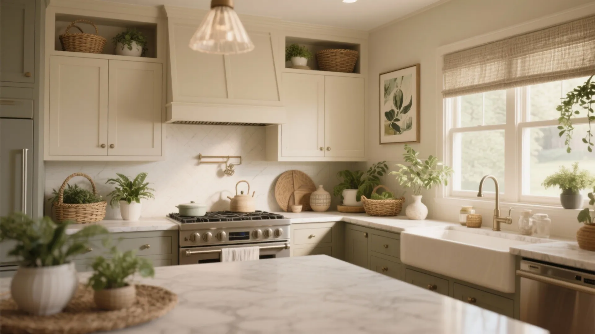 10 Decor Ideas for Above Kitchen Cabinets: Smart, Stylish & Space-Savvy Ways to Use That Awkward Gap