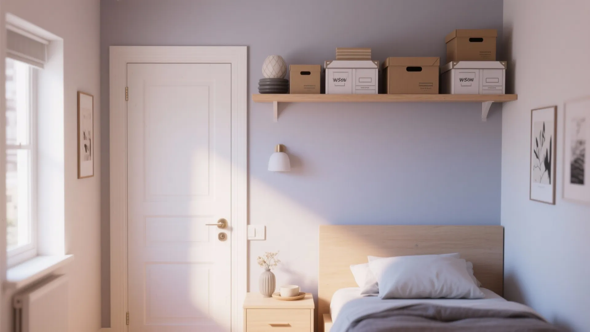 Shelving Above Door Frame