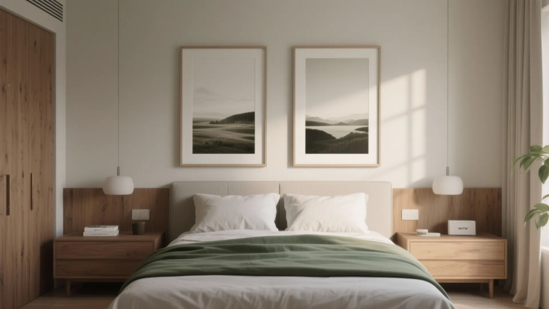 4. Strategic placement above furniture