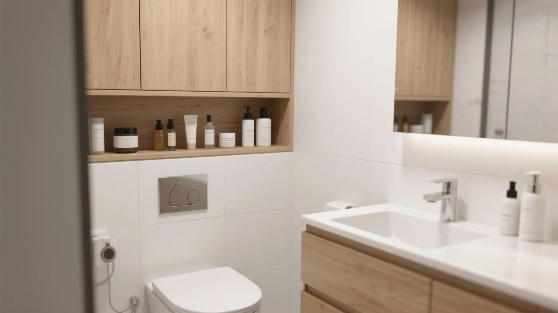 2. Above-the-Toilet Cabinet