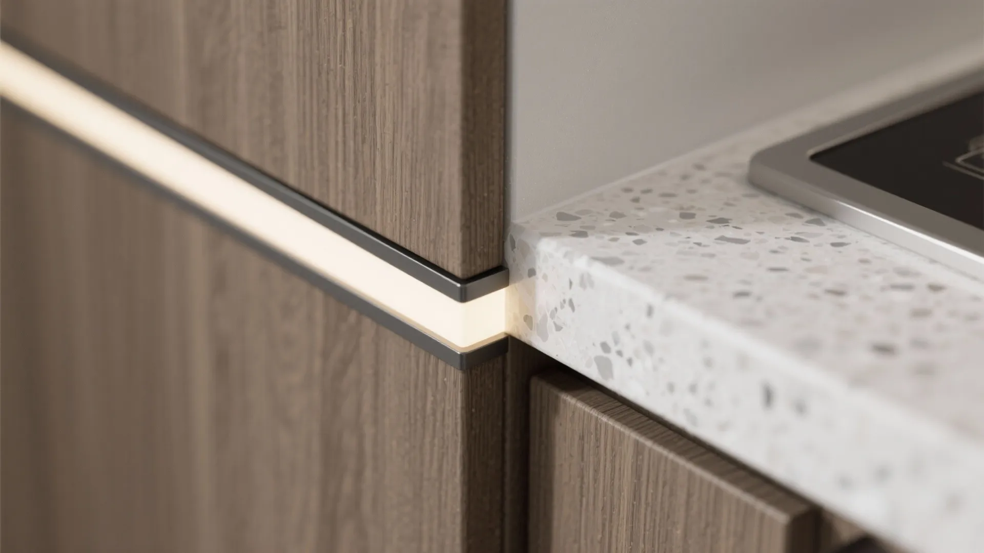 Warm Wood Accents with Moisture-Smart Finishes