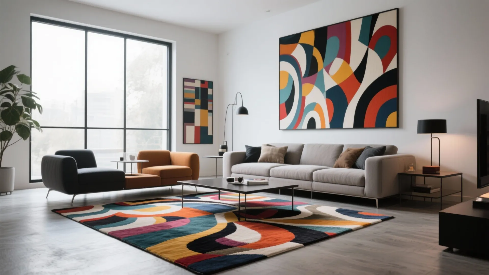 Abstract Art under Foot