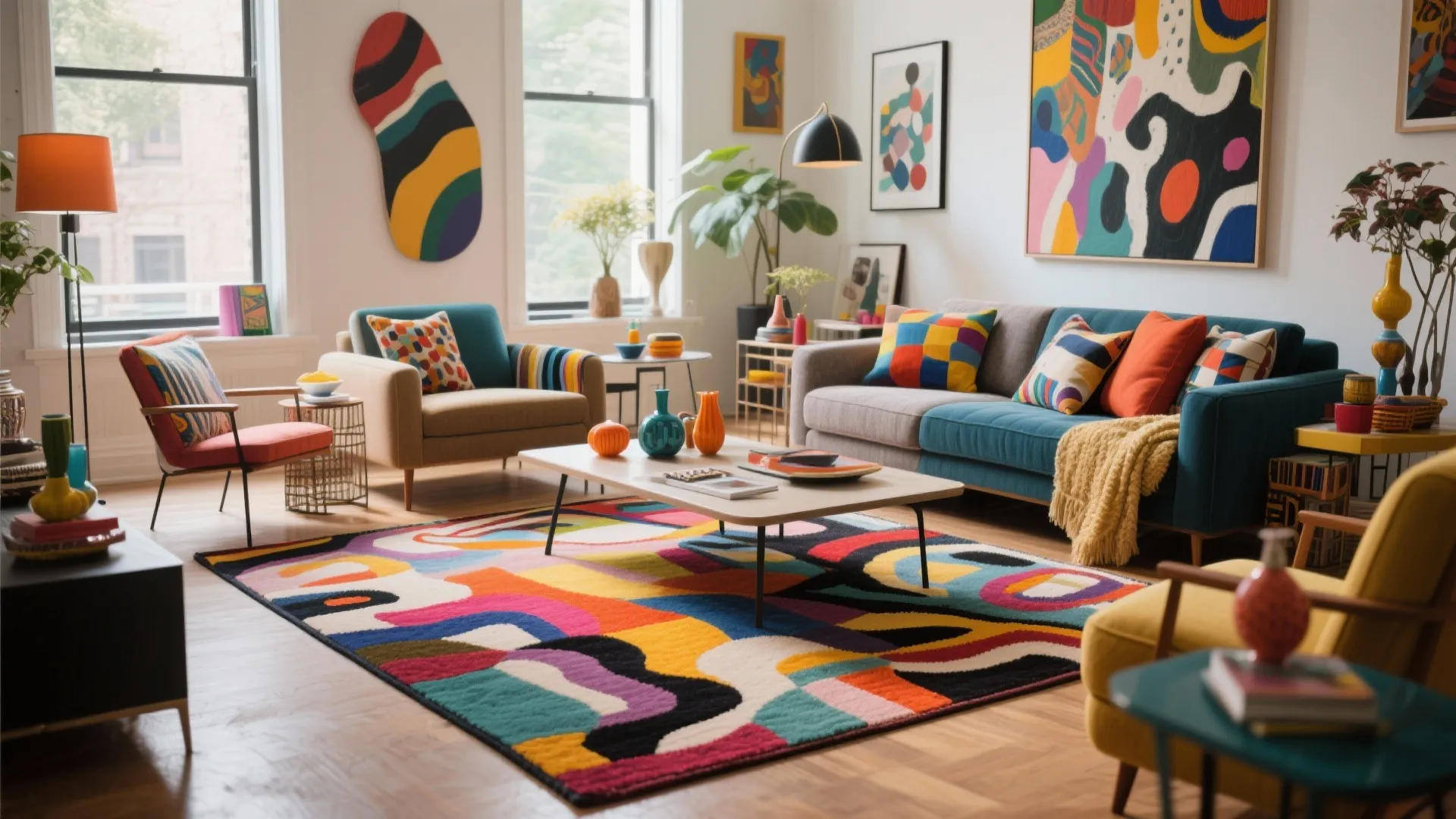 9. Abstract Art-Inspired