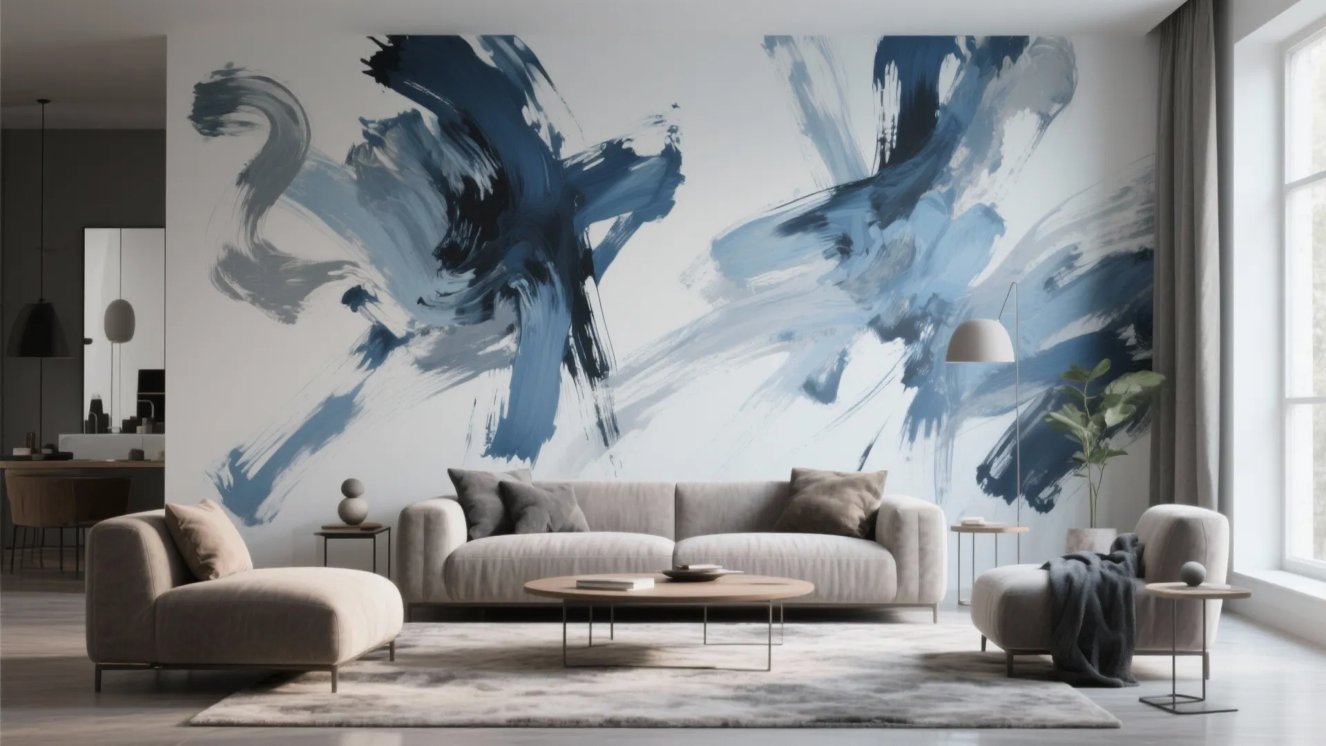 6. Abstract Brush Strokes