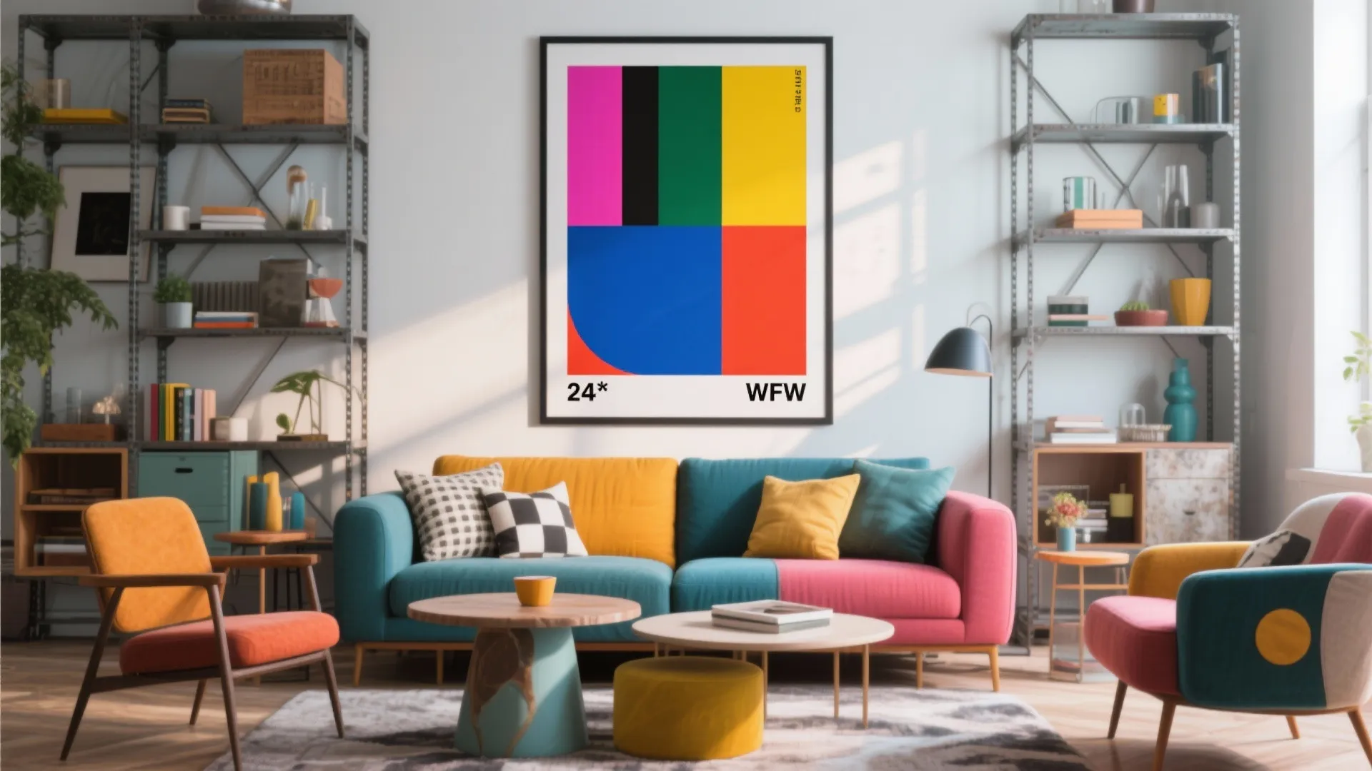 Abstract Color Blocks