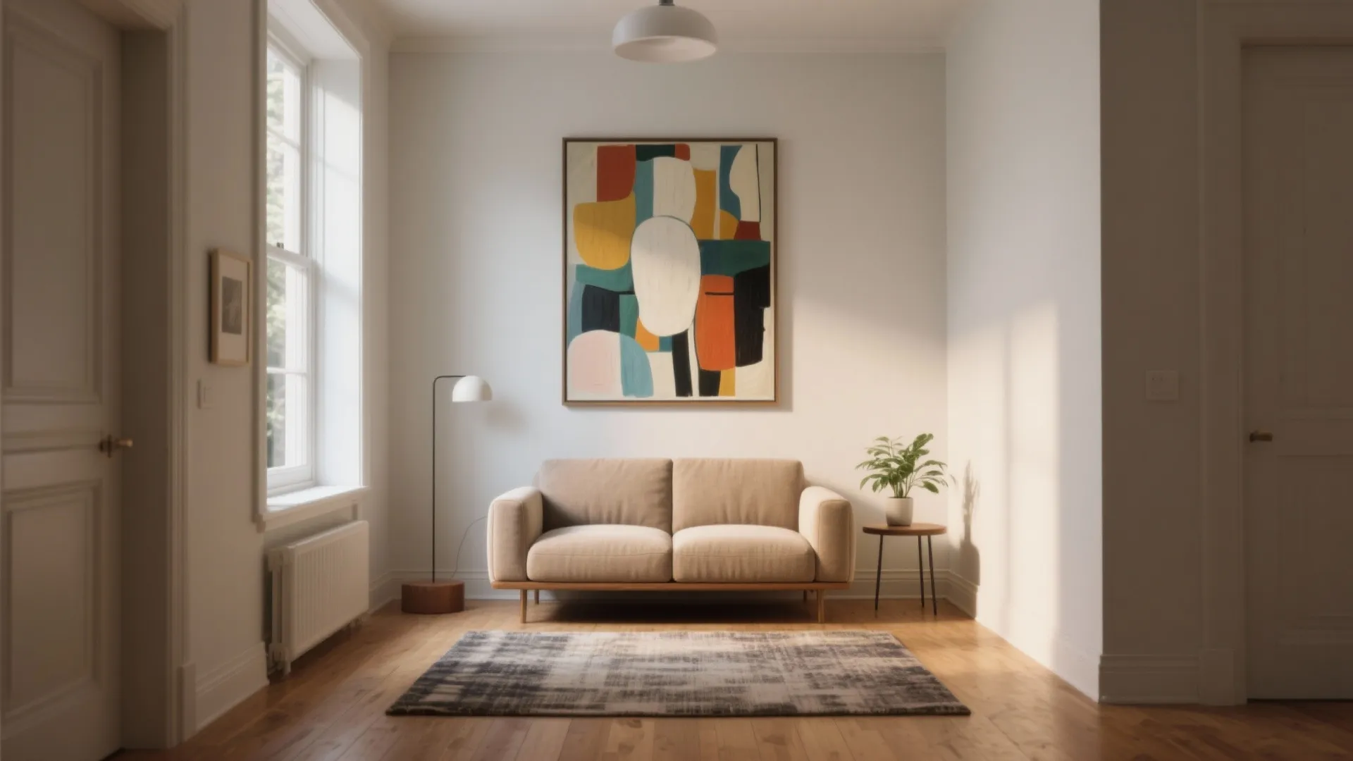 Abstract Painting Living Room: 5 Inspiring Ideas: Practical, playful ways to make abstract art sing in small living rooms — from placement and color echoing to lighting and 3D previews.