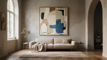 Abstract Wall Art Paintings: 5 Small-Space Ideas