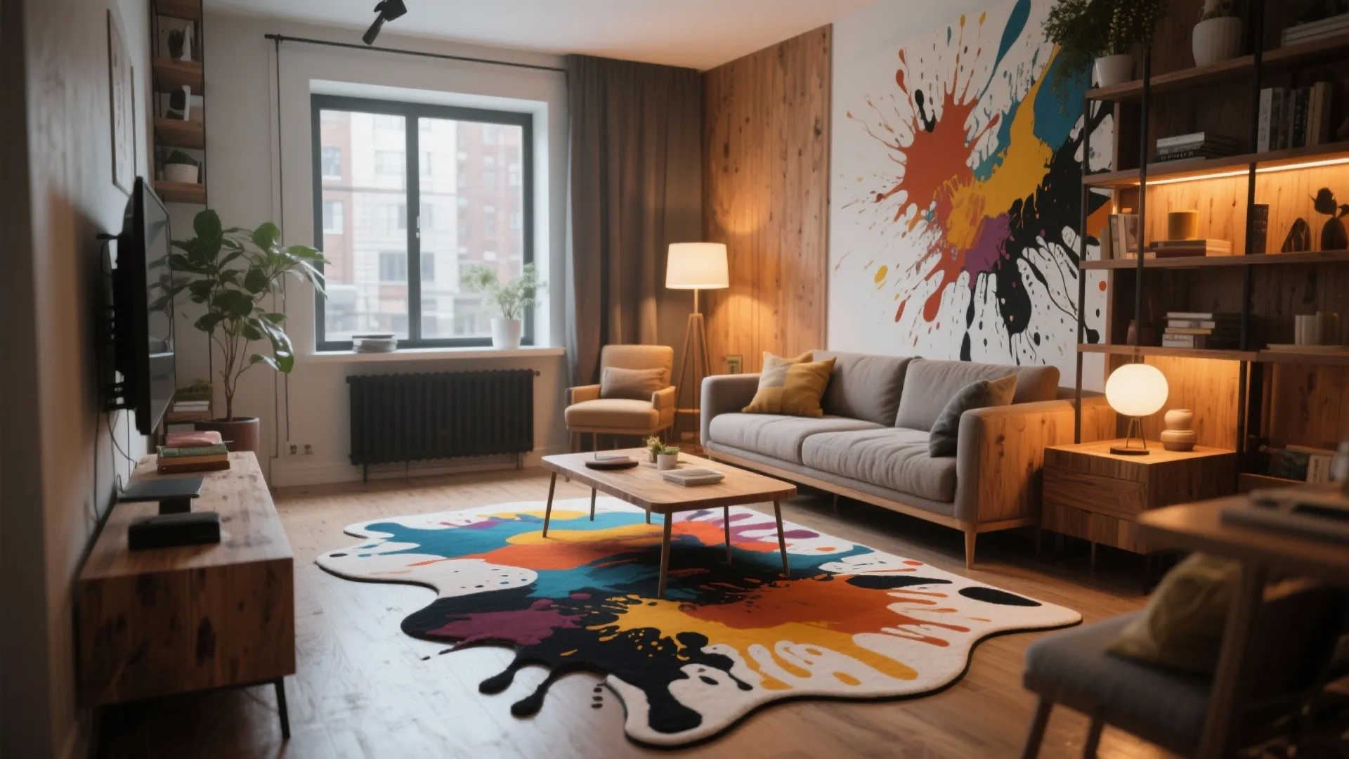 9. Rugs in Unexpected Shapes