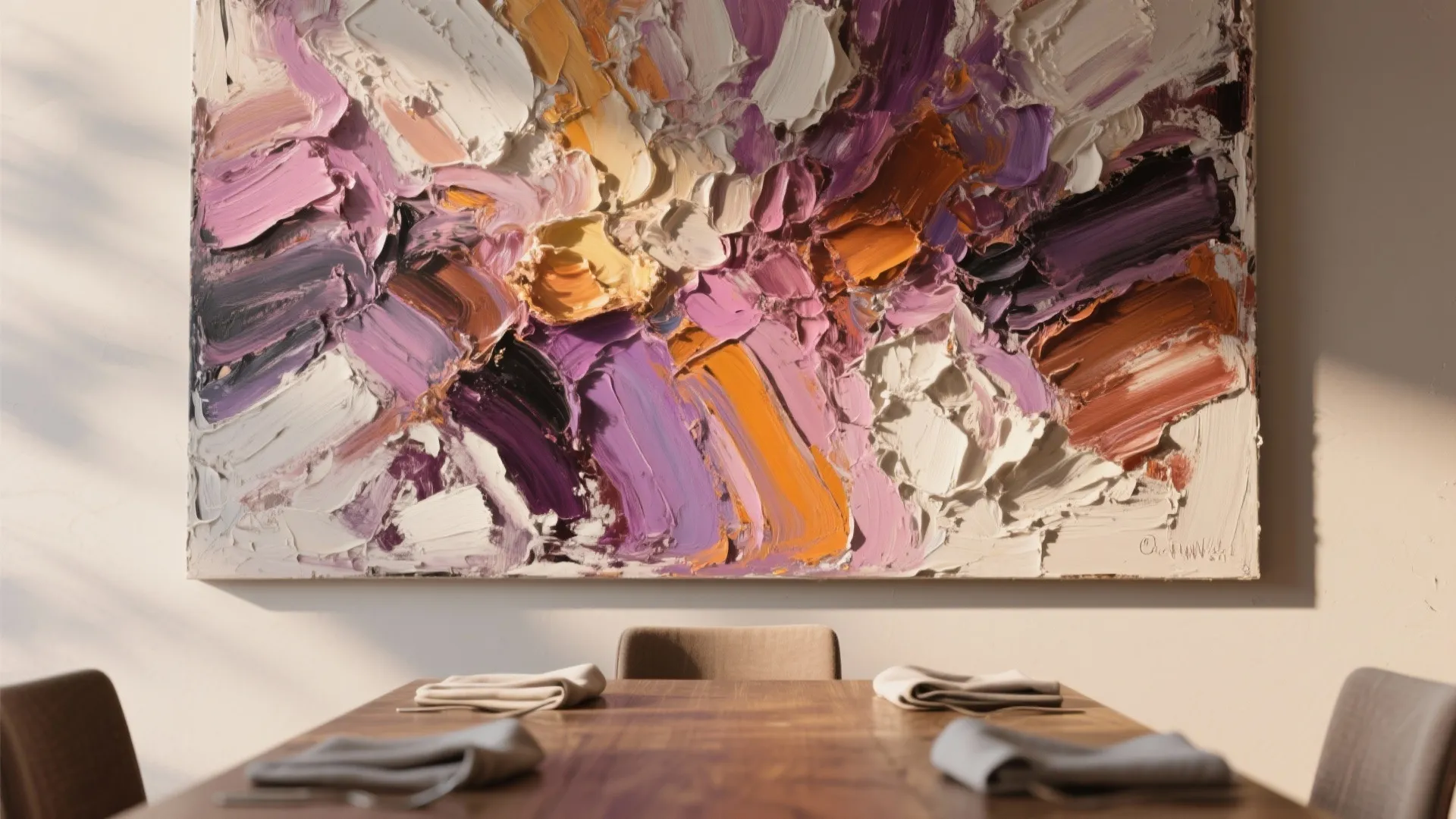 1. Oversized Abstract for a Modern Statement