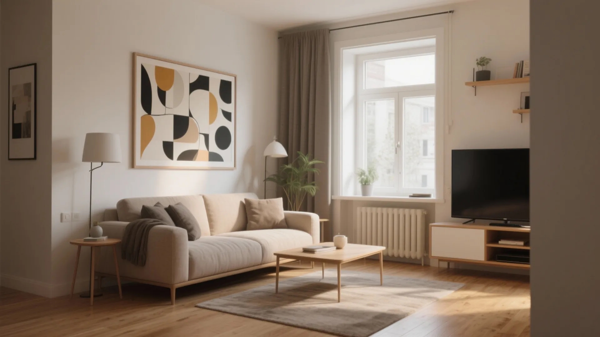 Abstract Wall Art Painting: 5 Inspiring Ideas: Practical, playful abstract wall art painting ideas for small spaces from a seasoned designer